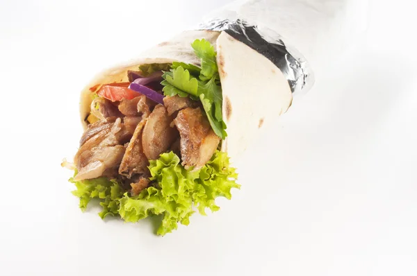 De.net ner Kebab mi Salat — Foto de Stock