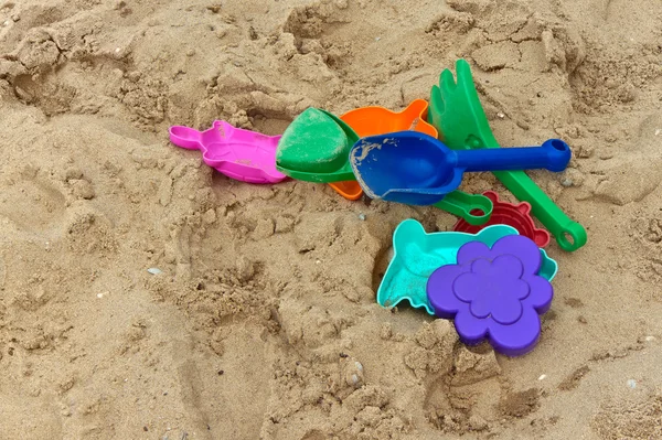 모래 놀이 장난감 — 스톡 사진