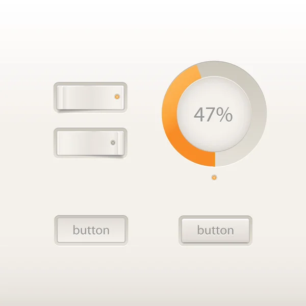 Vector elements user interface — Stock Vector