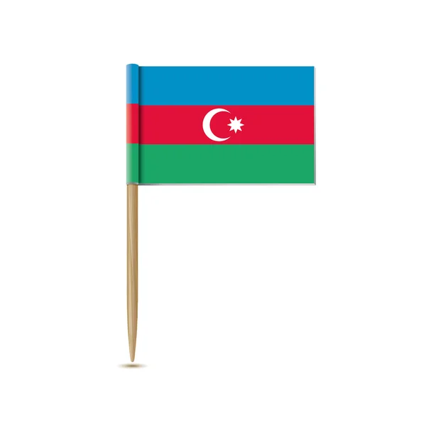 Bandiera dell'Azerbaigian — Vettoriale Stock