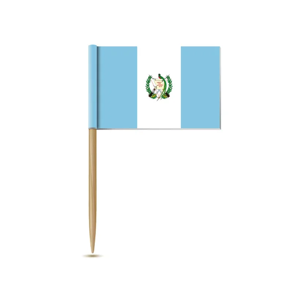 Bandera de Guatemala — Vector de stock