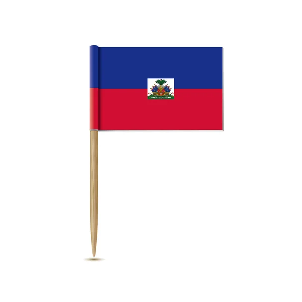Bandiera Haiti — Vettoriale Stock
