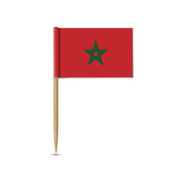 摩洛哥国旗 — 图库矢量图片