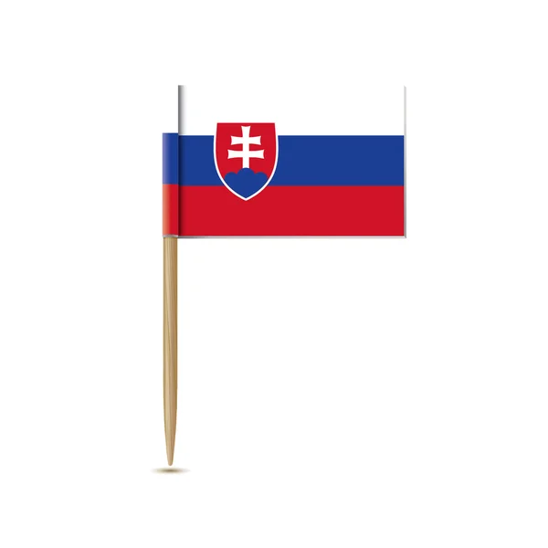 Slovenská republika vlajka — Stockový vektor