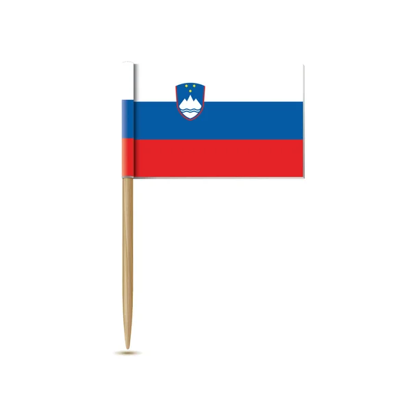 Slovenia flag — Stok Vektör