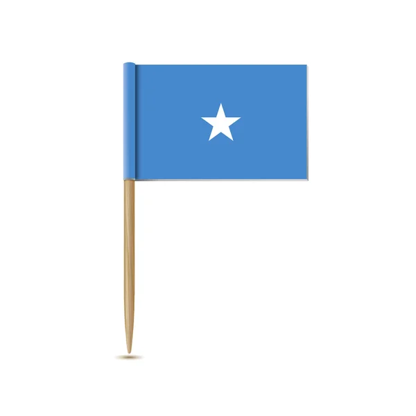 Somalische Flagge — Stockvektor