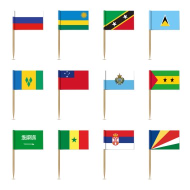 uluslararası bayrakları kümesi