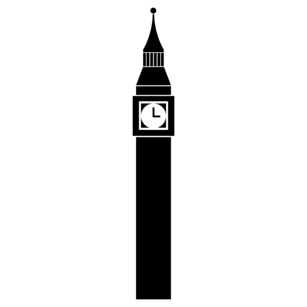 伦敦大笨钟塔的矢量图 — 图库矢量图片