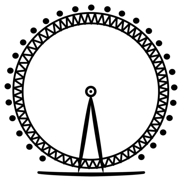 Illustration vectorielle de London Eye — Image vectorielle