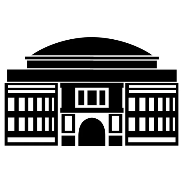 Ilustración vectorial del Royal Albert Hall de Londres — Vector de stock