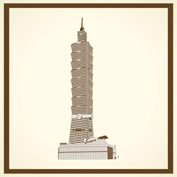 Taipei 101 kartpostal