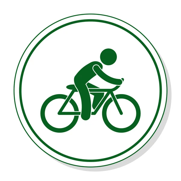 Web icon for communication - bike — Stock Vector