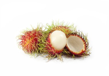 Rambutan meyve rambutan kırmızı