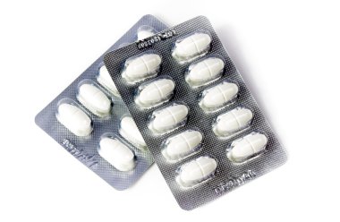 Kalsiyum magnezyum takviyesi tabletler.