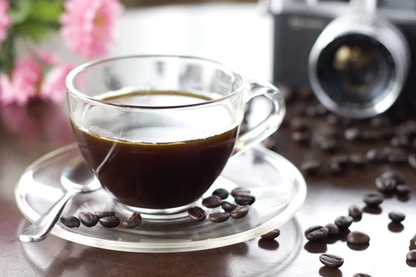 Bella natura morta caffè — Foto Stock