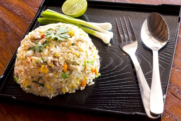 Fried rice an excellent side order — Stock Photo, Image