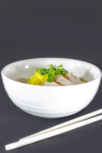 Yellow noodles delicious — Stock Photo, Image