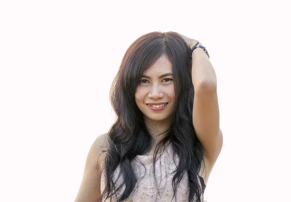 Portret van de mooie vrouw van thailand — Stockfoto