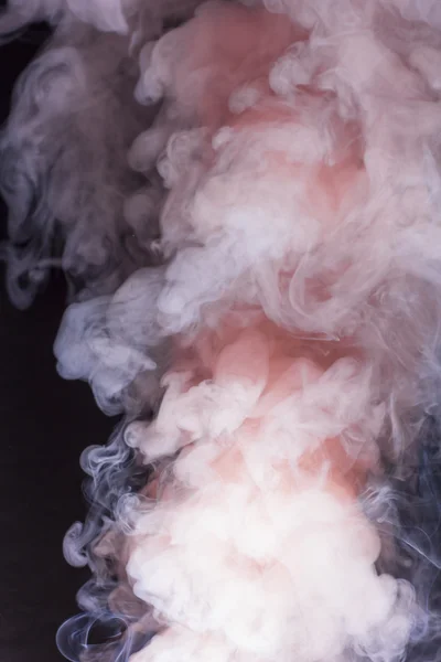 Farbe Rauch auf Hintergrund — Stockfoto