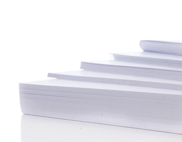 Paper Stack with path — Stock Photo, Image