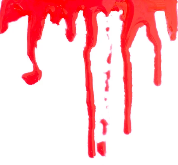 Halloween concept : Blood dripping — Stock Photo, Image