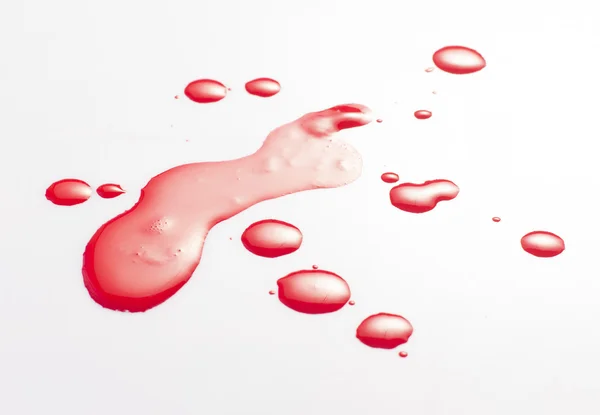 Halloween concept : Blood dripping Stock Photo