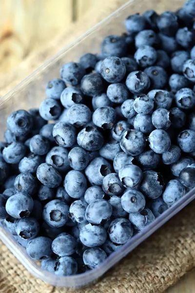 Fresh Select Organic Blueberries Pan Eco Products — Stock Photo, Image