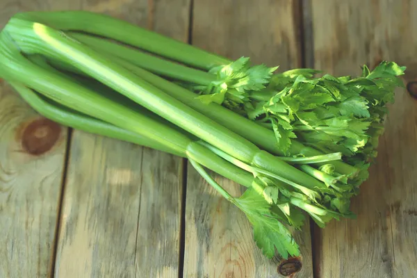 Celer Čerstvé Stonky Listy Celeru — Stock fotografie