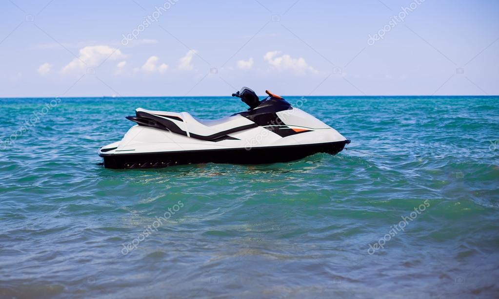 Jet ski (water scooter) Stock Photo by ©HannaNes 28306697
