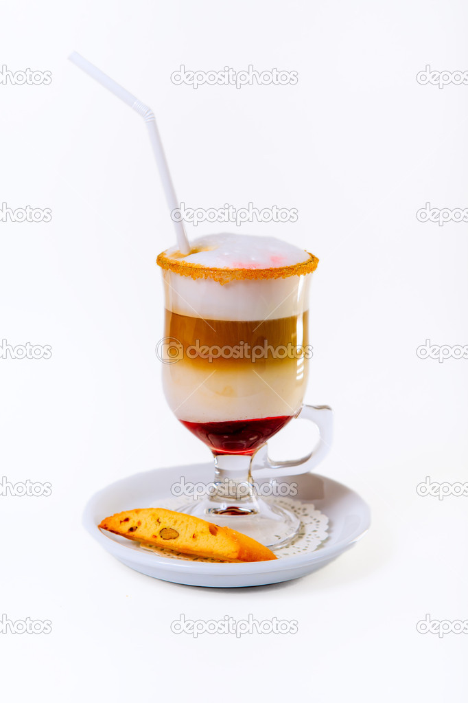 coffee with grenadine syrup— 图库照片 08 hanna nesterovych
