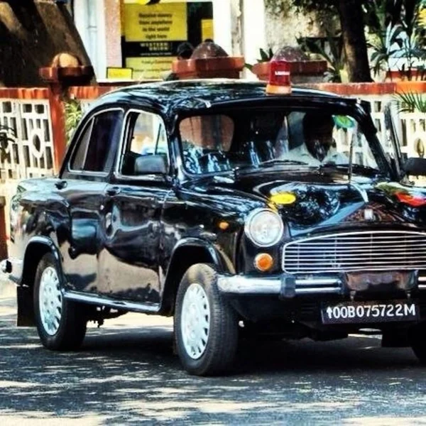 Polis arabası. Hindistan — Stok fotoğraf