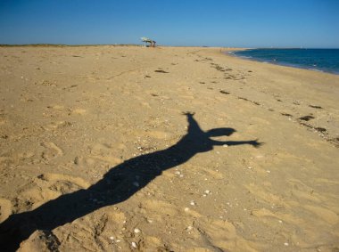 Plaj, Gölge Gölgesi Deniz Güneşi.