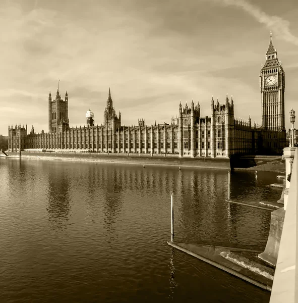 Hose of Parlament view from Westminster Bridge, London. Stock Image