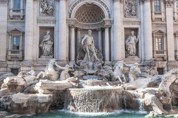 Closeup of Fontana di Trevi — Stock Photo, Image