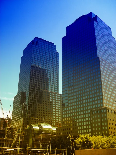 Skyscrapers in Manhattan, NYC — Stock Photo, Image