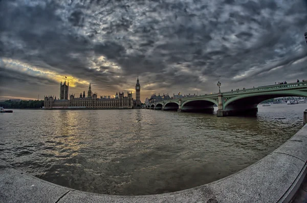 Panorama von westminster, london — Stockfoto