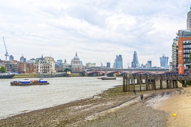 Temalar nehir Londra manzarası