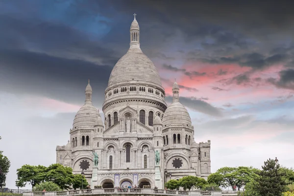 De sacre-coeur in Parijs — Stockfoto