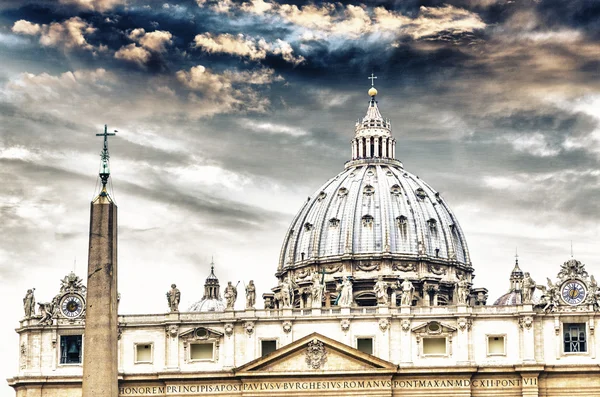 St. Peter's Basilica, Vatican, Rome — Stock Photo, Image