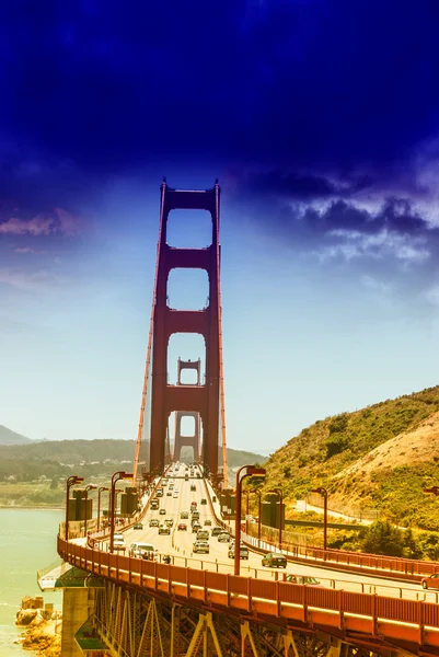Hermosa vista del puente Golden Gate — Foto de Stock