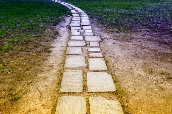 La lunga strada — Foto Stock