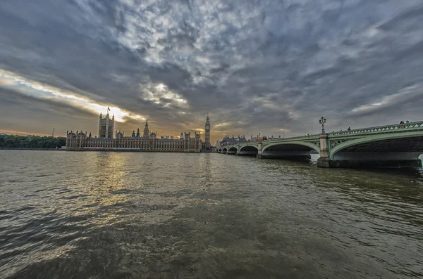 Nádherný výhled z Westminsteru — Stock fotografie