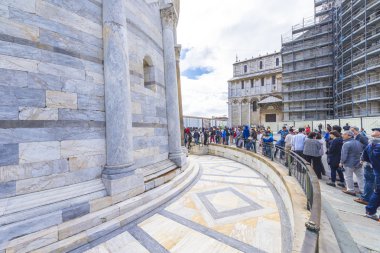 Pisa, 30 Nisan: birçok insan kulesi, 3 Nisan girmek için bekliyor