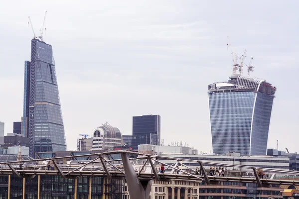 New London skyline — Stock Photo, Image