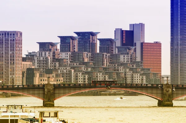 Londons skyline - Stock-foto