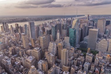 Manhattan'ın Aereal görünümü