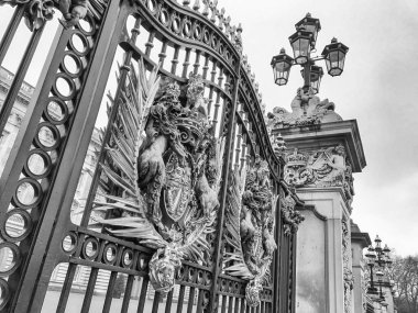 Buckingham Sarayı'nın Kapısı'nın ayrıntıları.