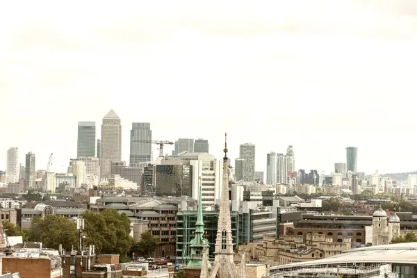 ロンドンのスカイラインのパノラマビュー — ストック写真