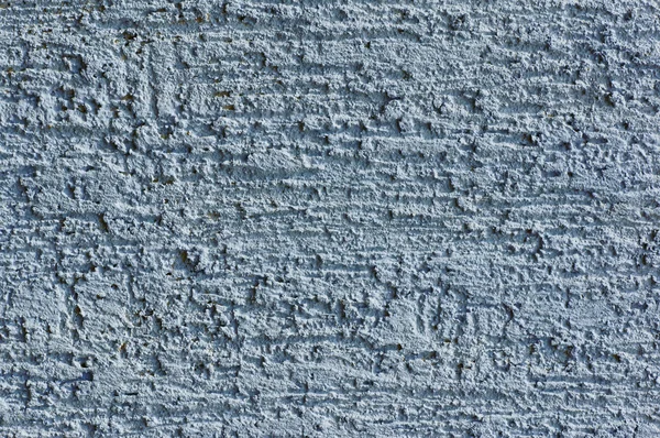 The texture of the blue plaster on the wall — Stock Photo, Image