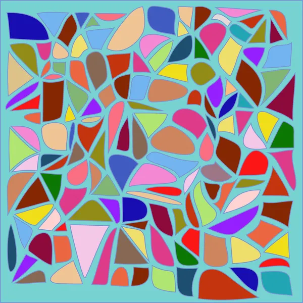 L'illustration vectorielle du fond géométrique abstrait — Image vectorielle